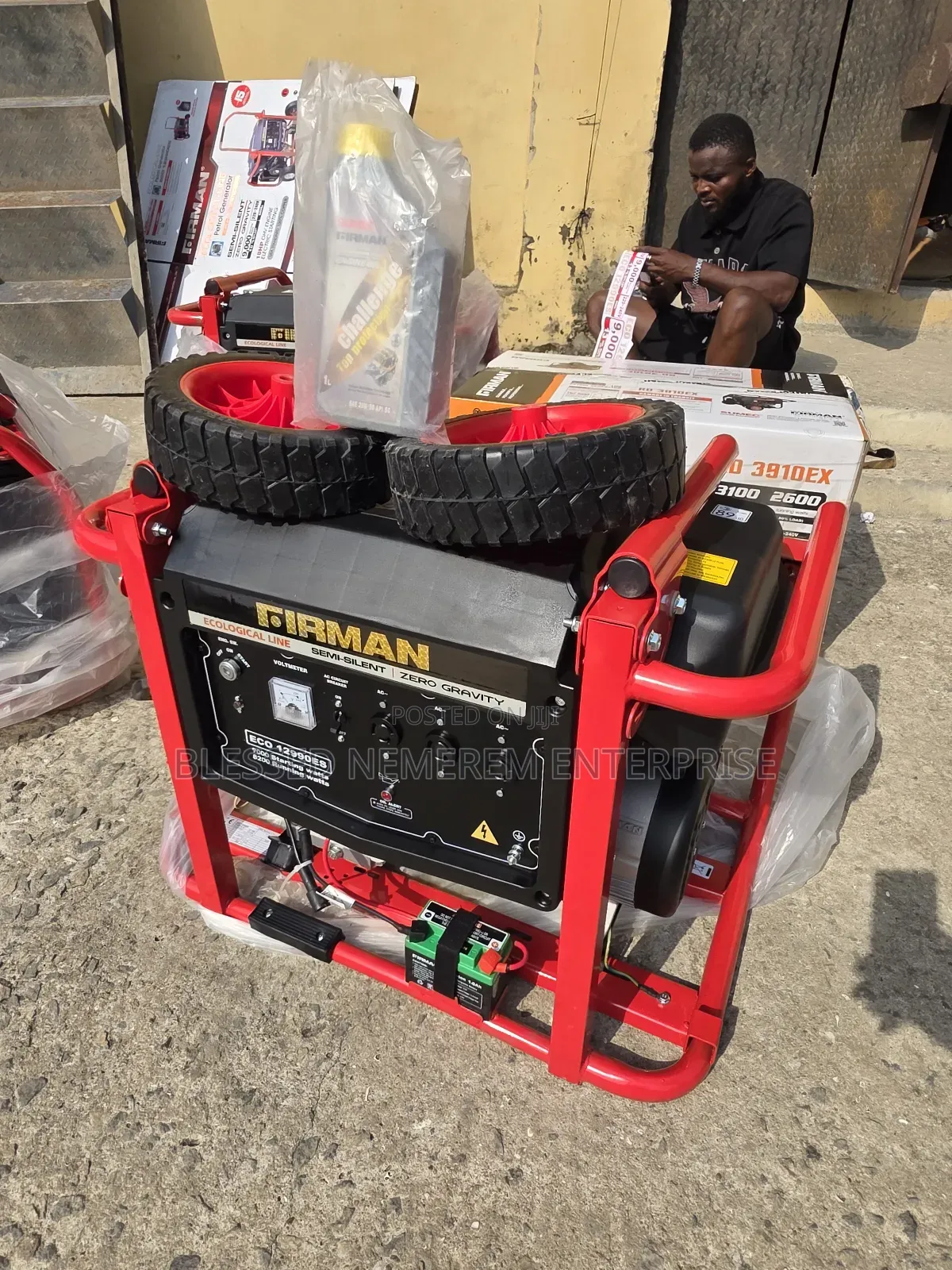 I Have Brand New Firman Petrol Generator 10kva 100% Copper Coil