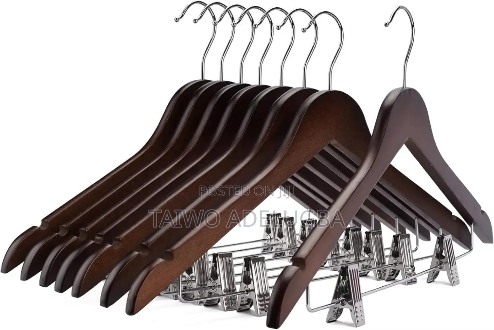 10pcs Quality Wooden Hanger