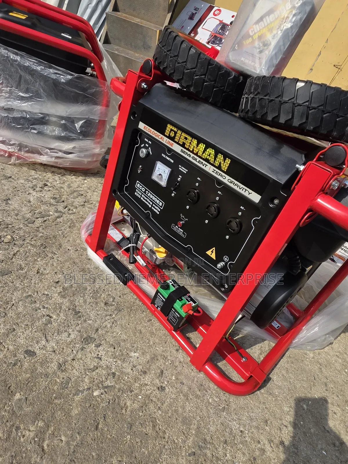 (Quality 10kva)Firman Petrol Generator Model Eco12990e2 100% Copper