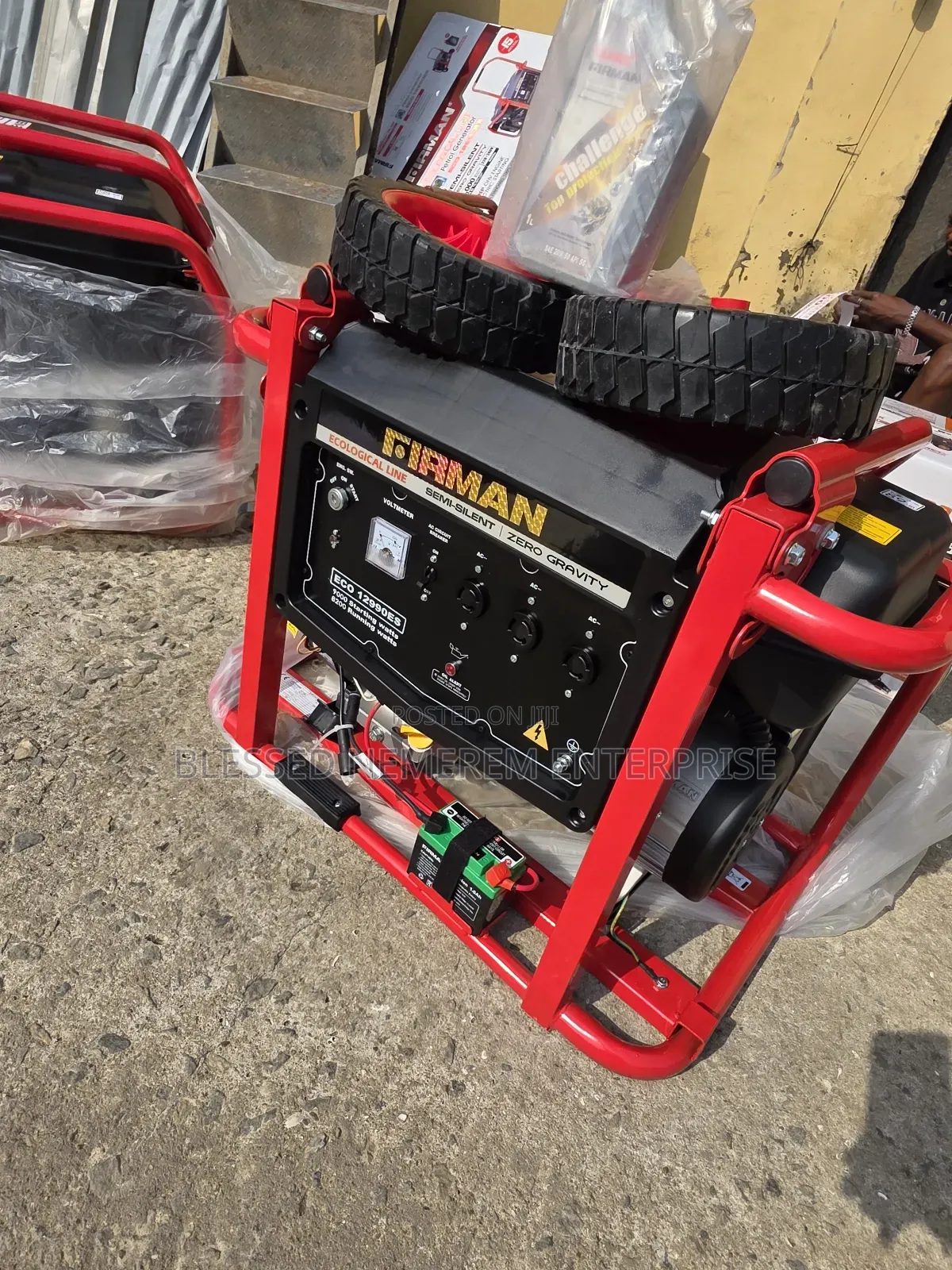 (<<>>10kva)Firman Petrol Generator Model Eco12990e2 100% Copper Coil