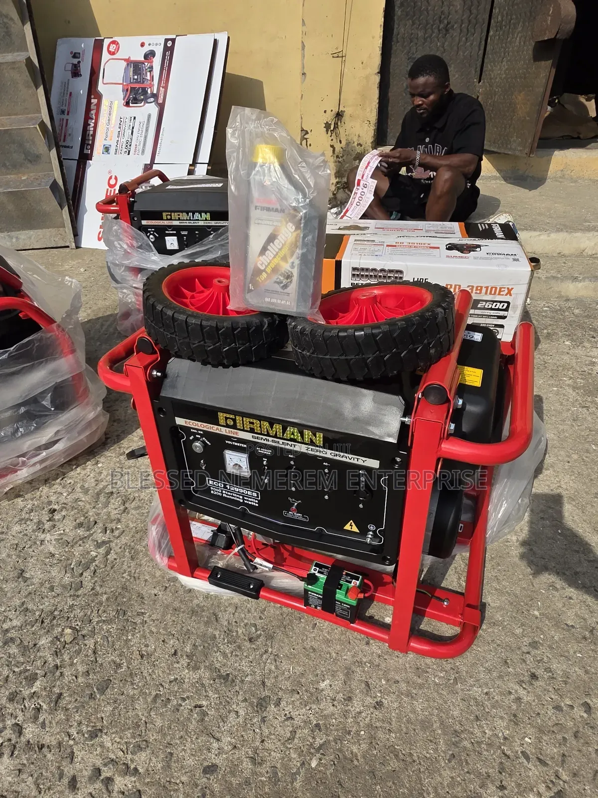 Firman 10kva Petrol Generator Model Eco12990e2