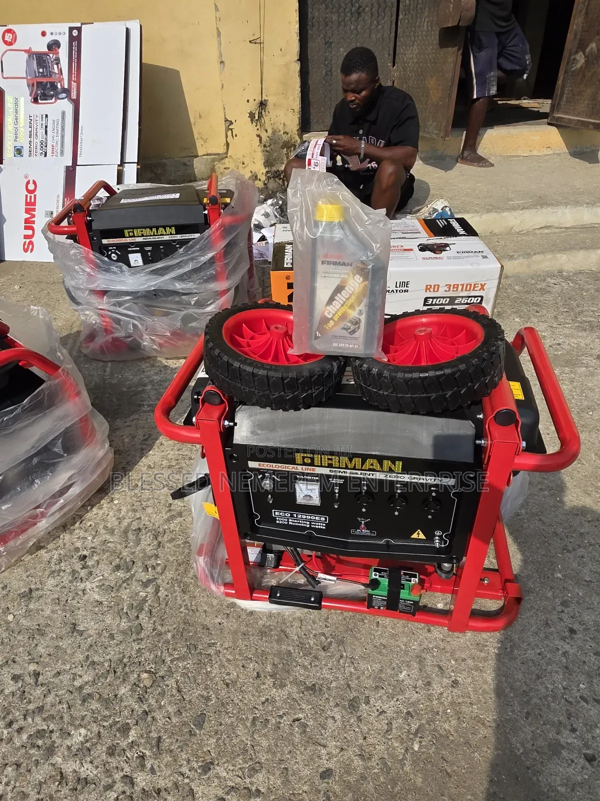 □■Heavy-Duty 10kva Firman Petrol Generator 100% Copper Coil