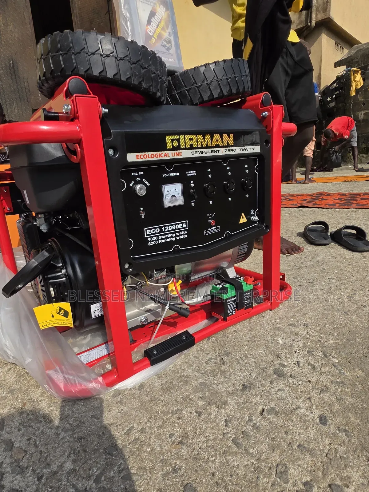 {10.K.V.A}Firman Petrol Generator Model Eco12990e2 100%Copper Coil