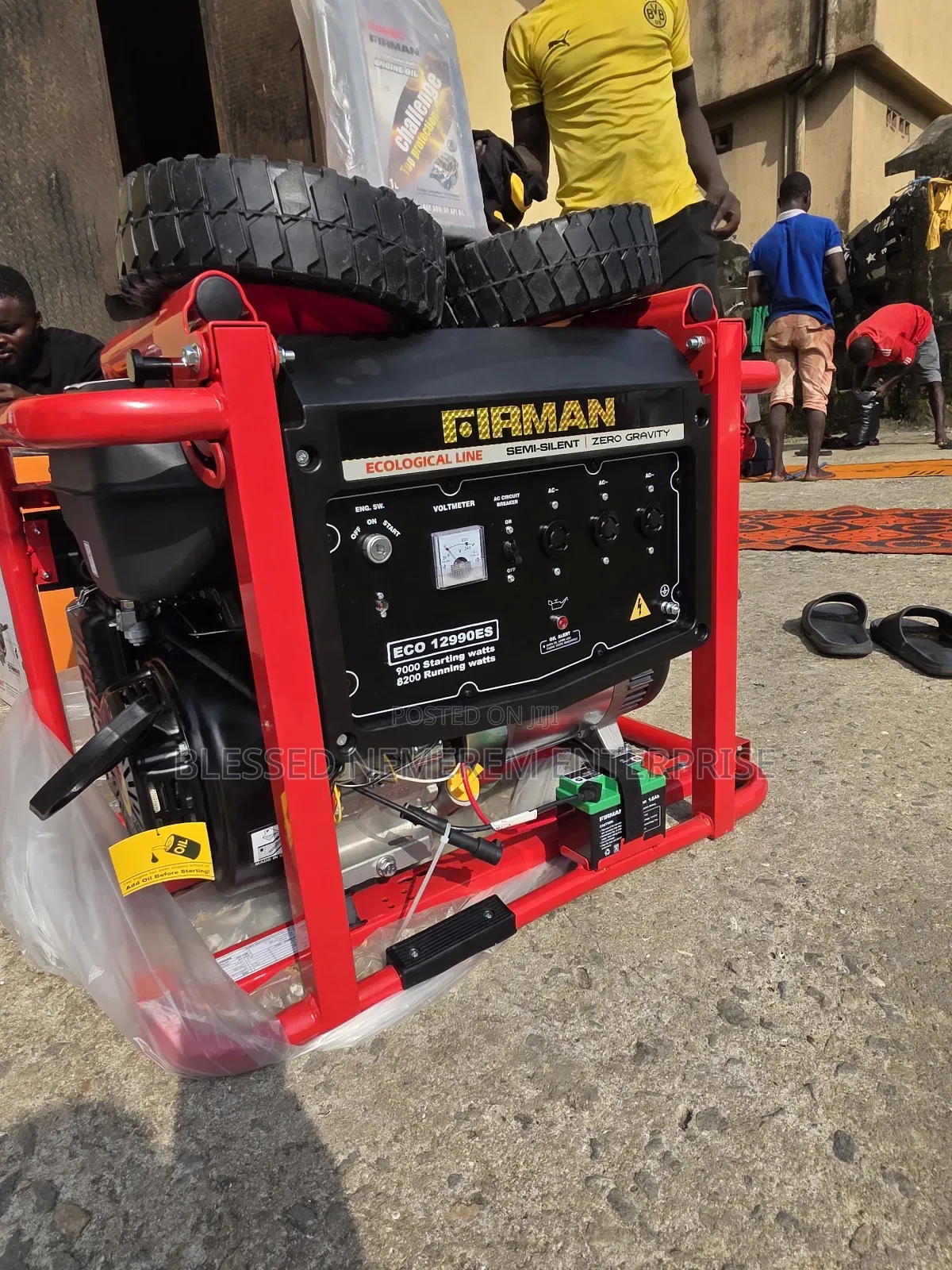 {10.K.V.A}Firman Petrol Generator Model Eco12990e2 100%Copper Coil