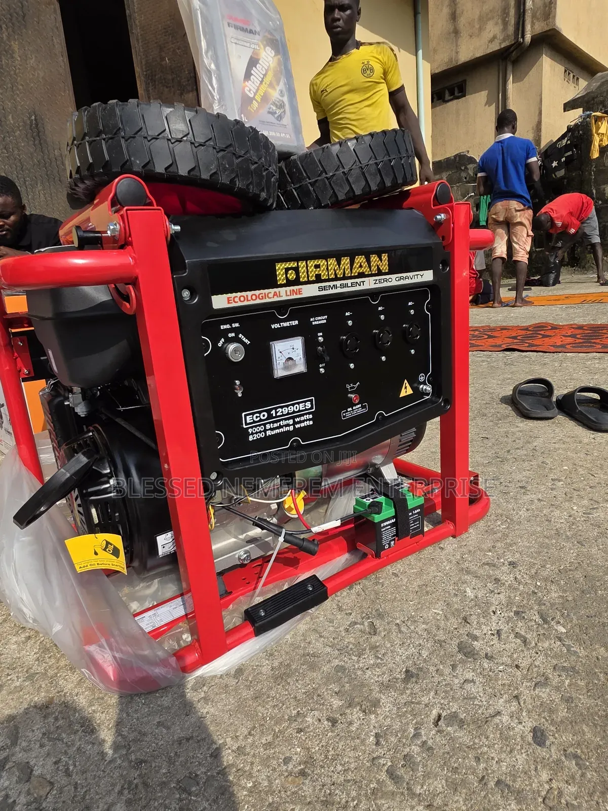 □■10.K.V.A High Quality Firman Petrol Generator 100%Copper Coil