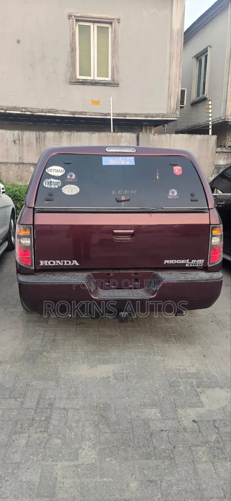 Honda Ridgeline RTS 4x4 Crew Cab 122 in. WB 2007 Red