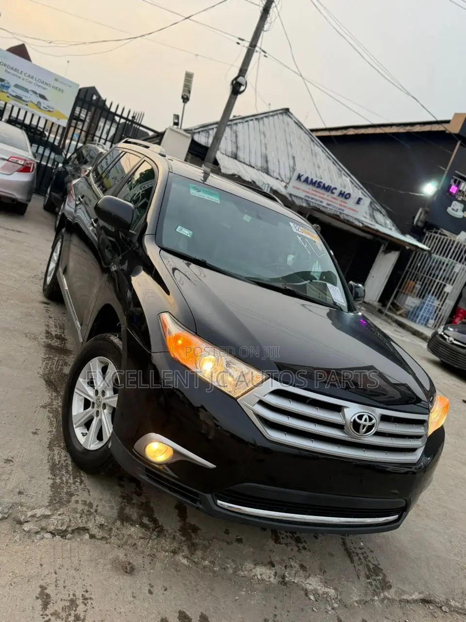 Toyota Highlander 2012 Black