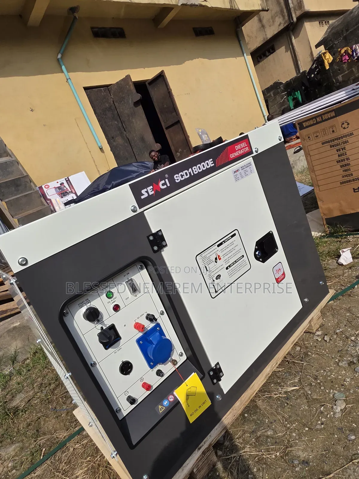 《》High Quality 12.5kva Senci Diesel Soundproof Gen 1years Wty 100%Copp