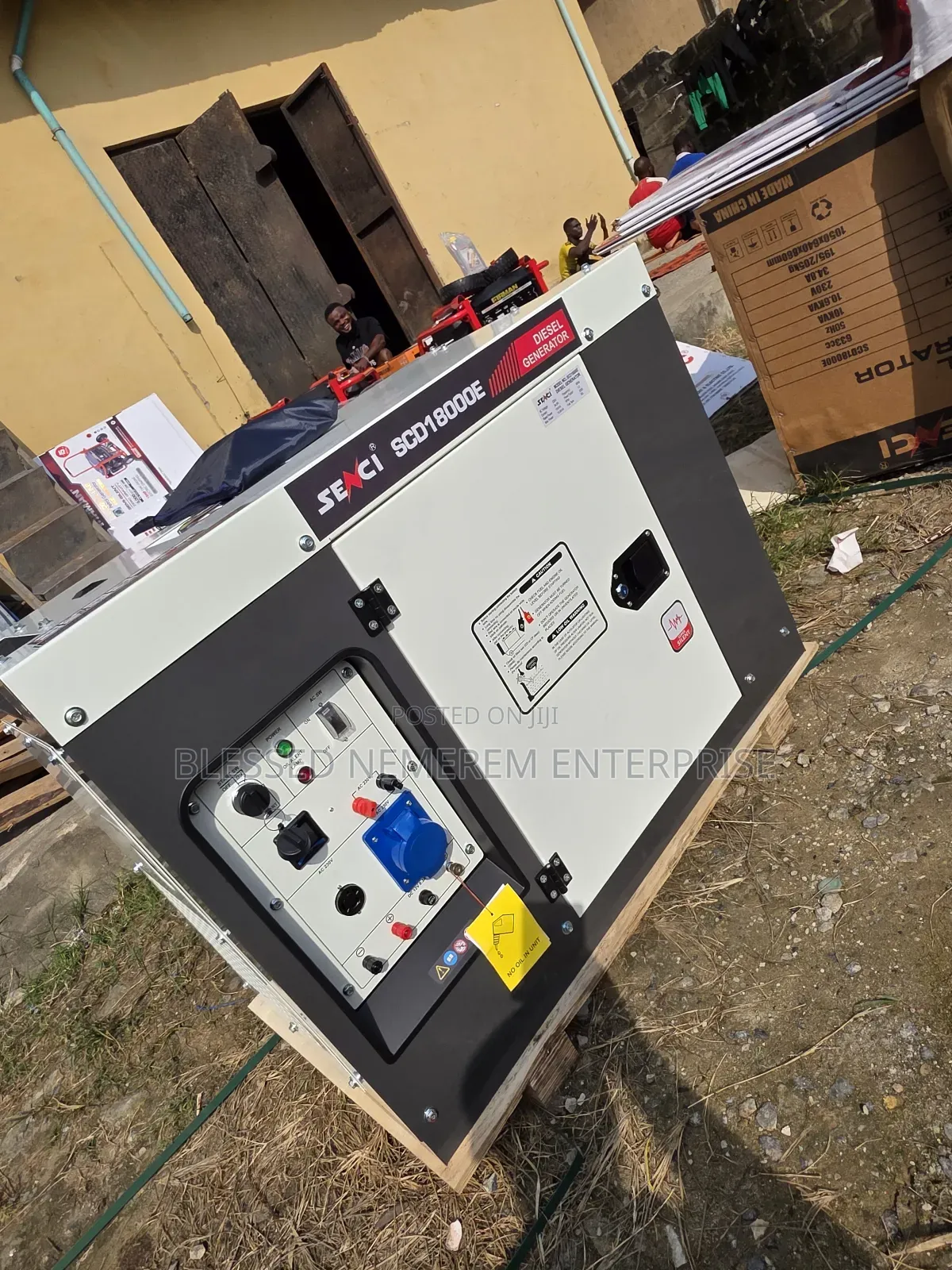 High Quality Senci Diesel Soundproof Gen 1years Wty(12.5kva)