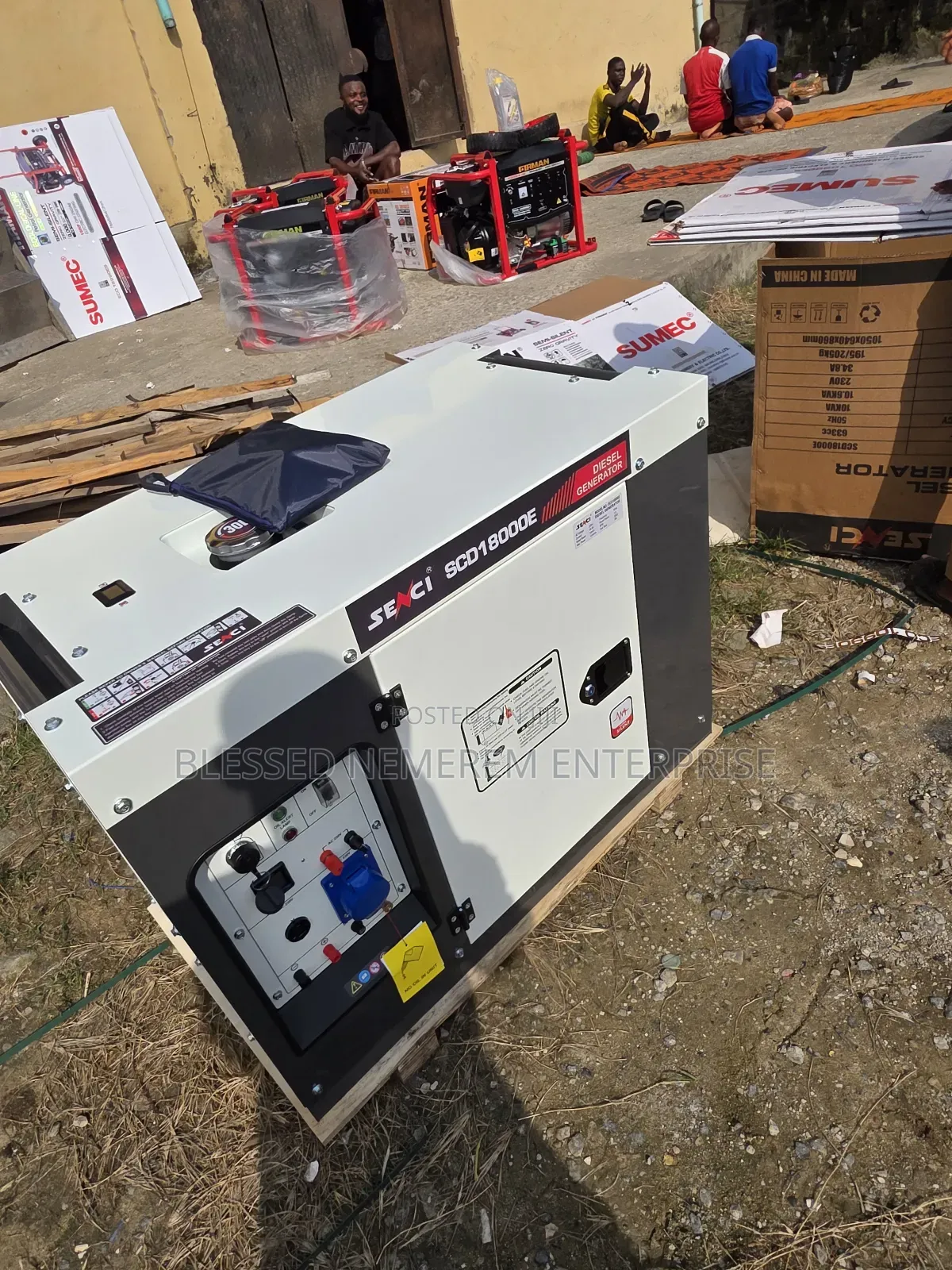 < 12.5kva>>Senci Diesel Soundproof Gen 1years Wty
