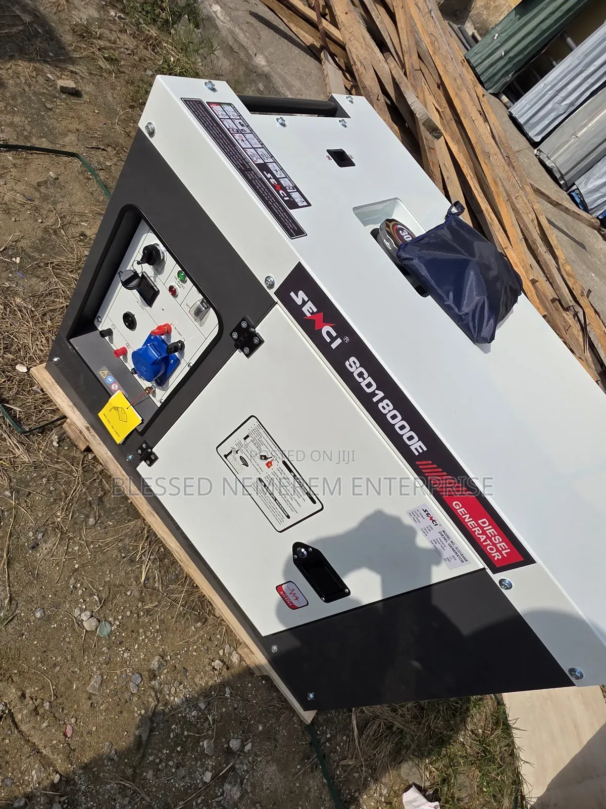 A Brand New Senci Diesel Soundproof Gen 12.5kva 1years Wty