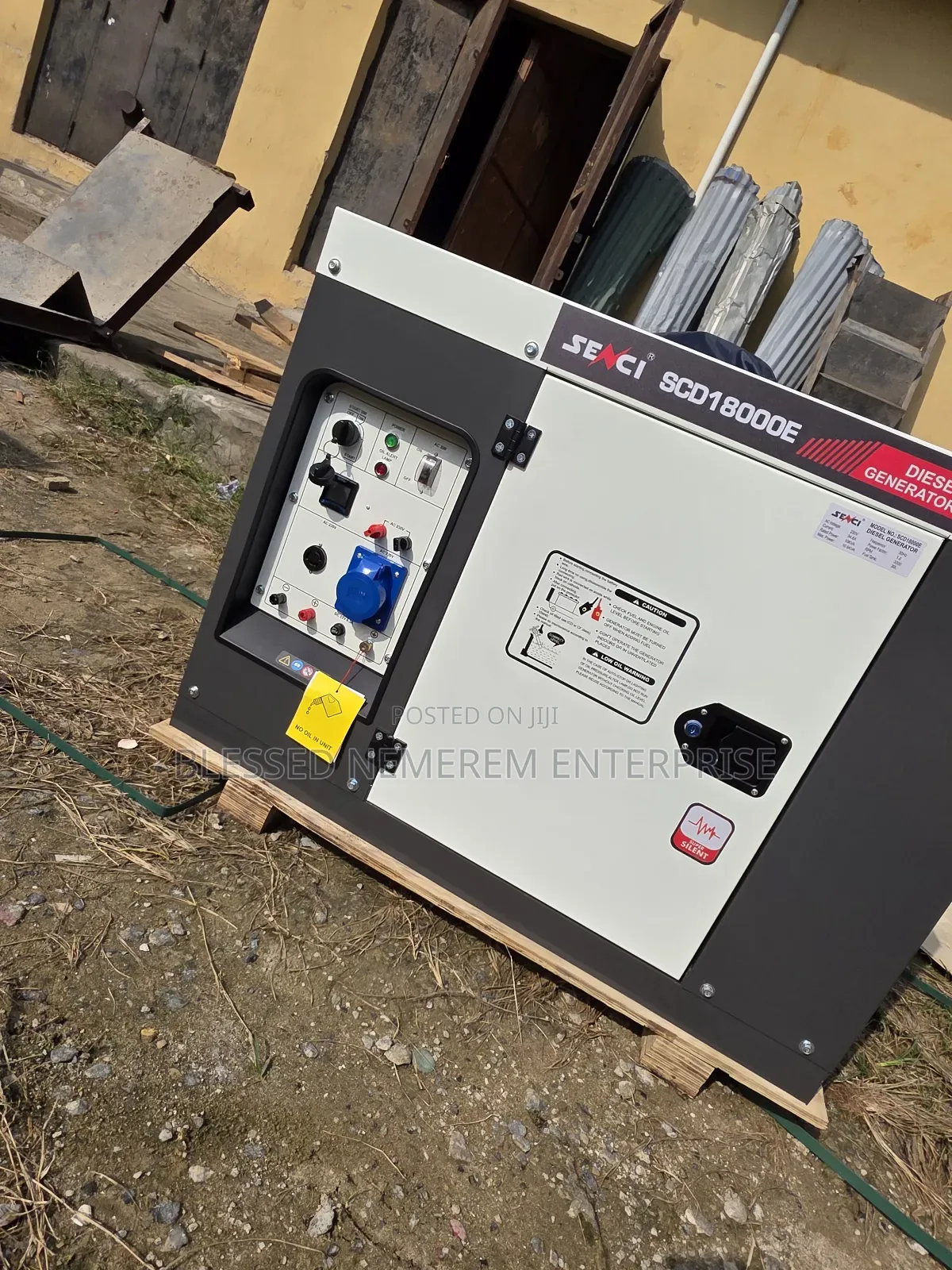 High Quality 12.5kva Senci Diesel Soundproof Gen 1years Wty
