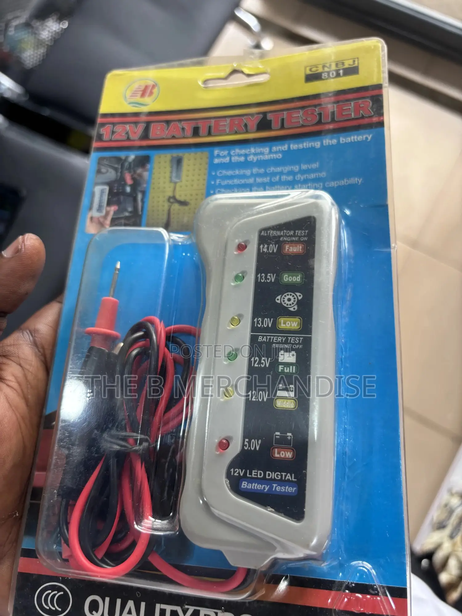 Led Alternator Battery Tester