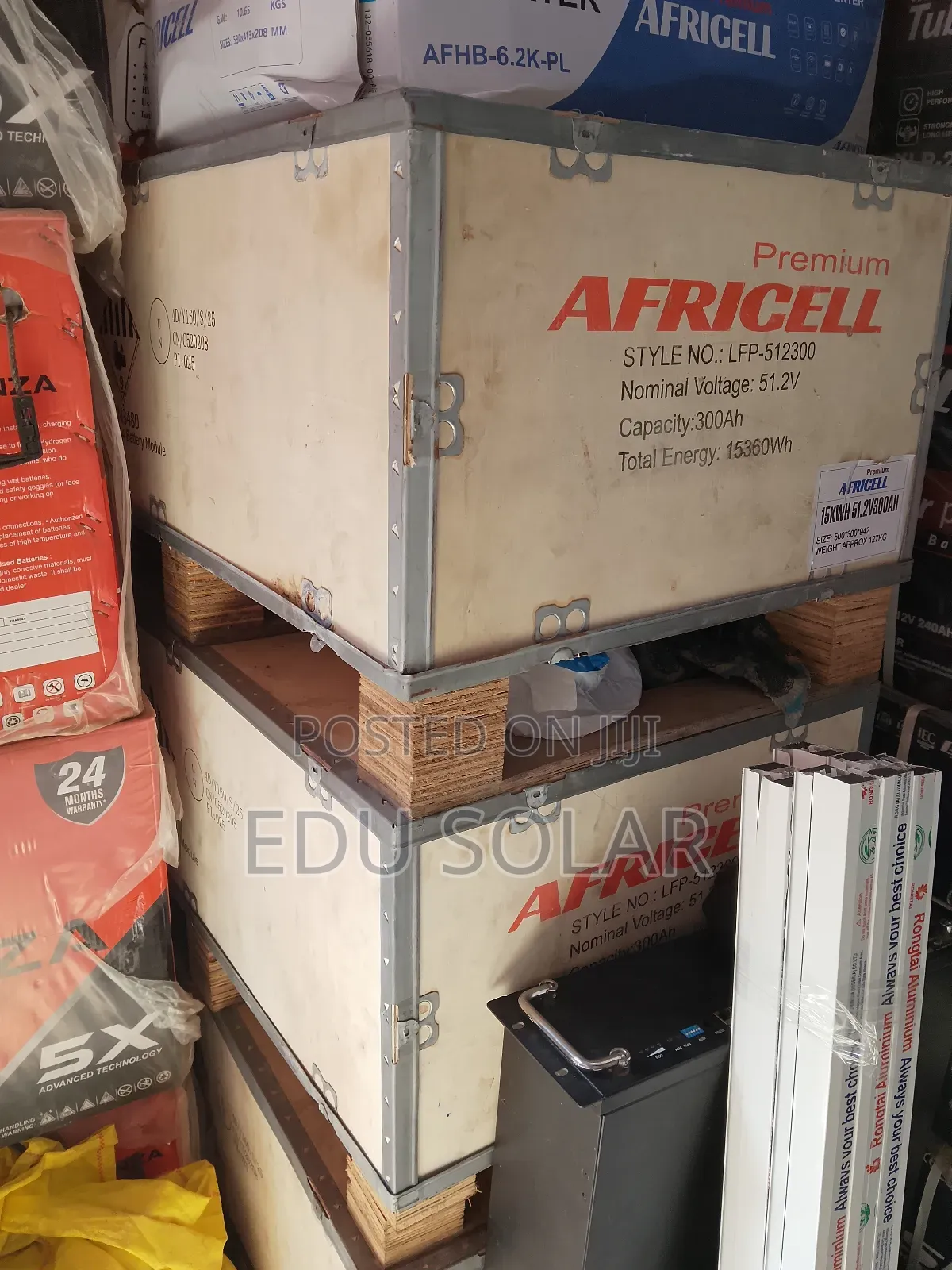 Solar Lithium Battery 15khw 48v Africell