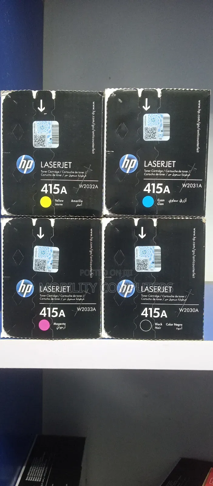 Original Hp Toner Cartridge 415a Set