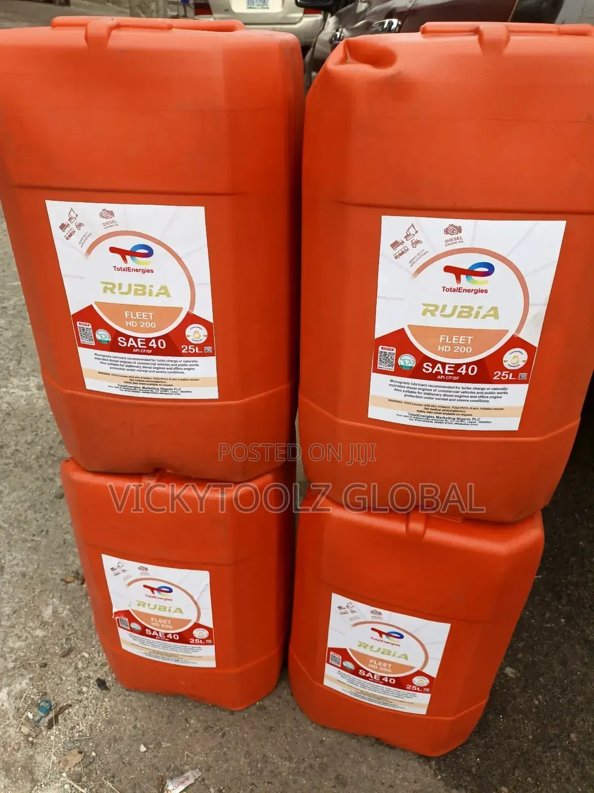 Totalenergies / Total Rubia Fleet Hd 200 Sae 40 Oil