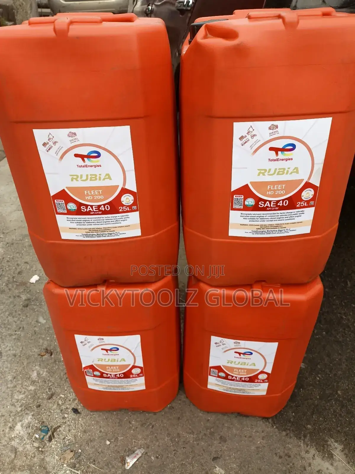 Totalenergies / Total Rubia Fleet Hd 200 Sae 40 Oil