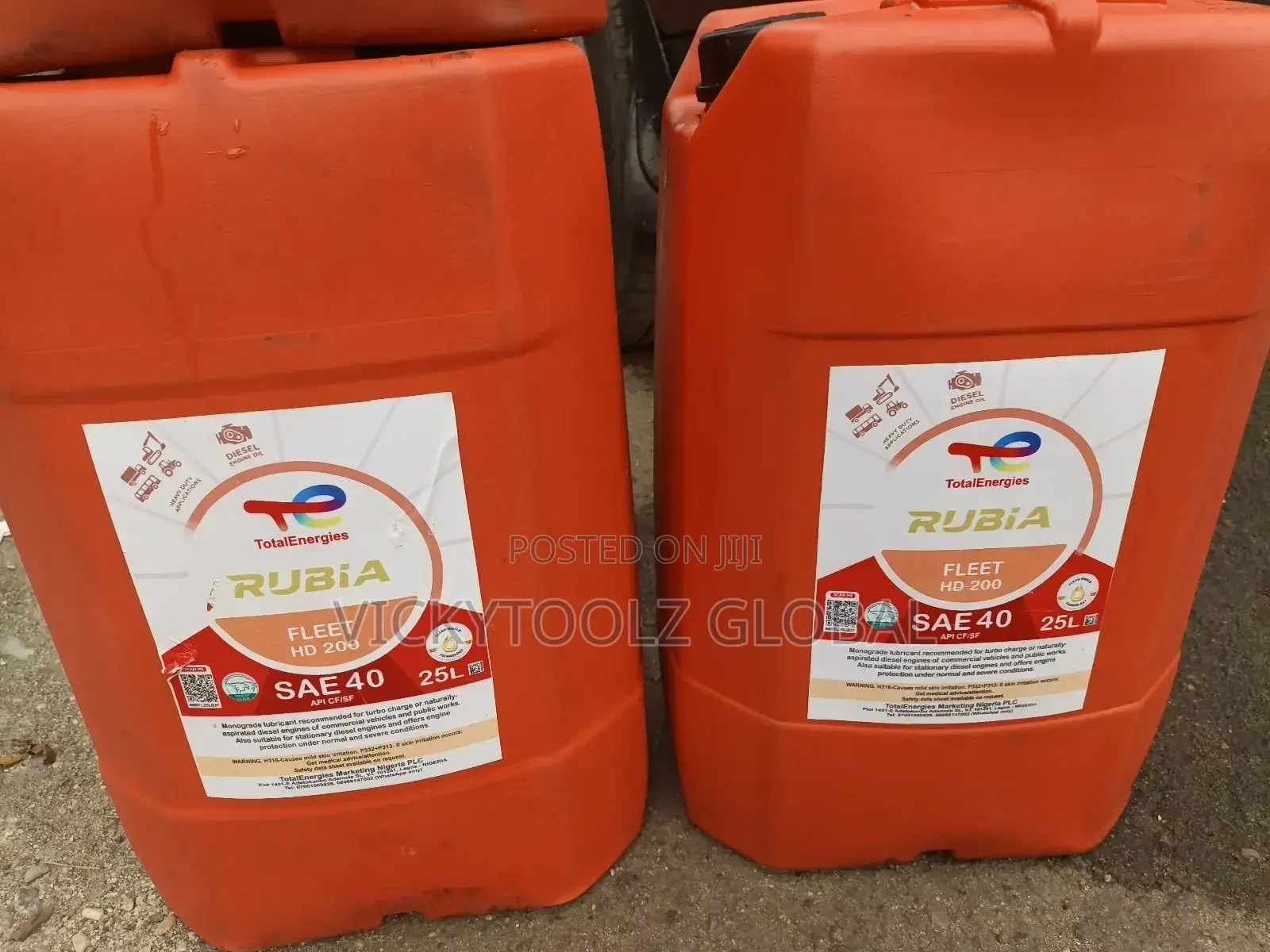 Totalenergies Rubia Fleet Hd 200 25liters