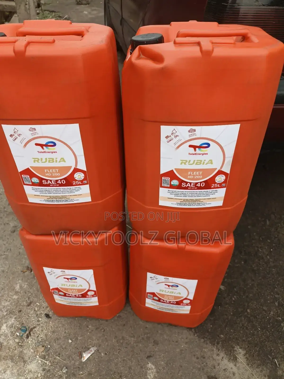 Totalenergies Rubia Fleet Hd 200 25liters