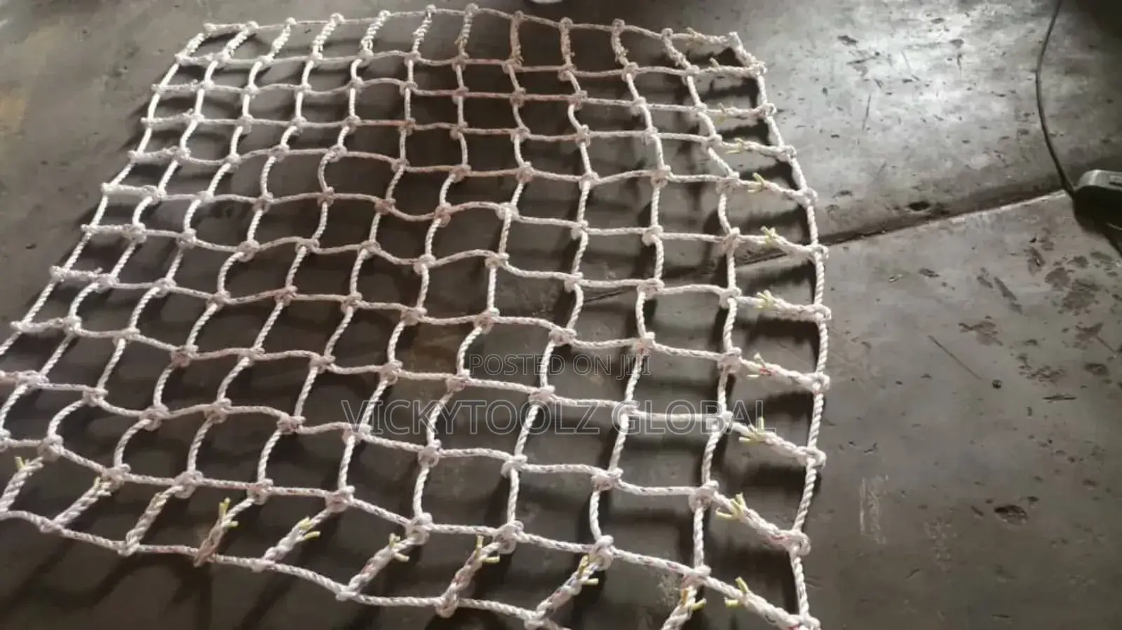 Cargo Net P.P. 3x3mtr, 200mm/Mesh Rim Rope 24mm