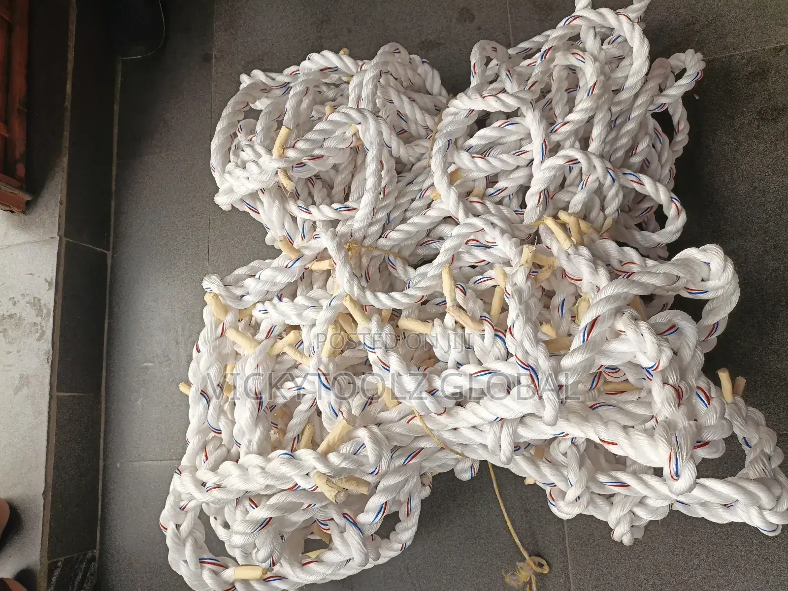 Cargo Net P.P. 3x3mtr, 200mm/Mesh Rim Rope 24mm