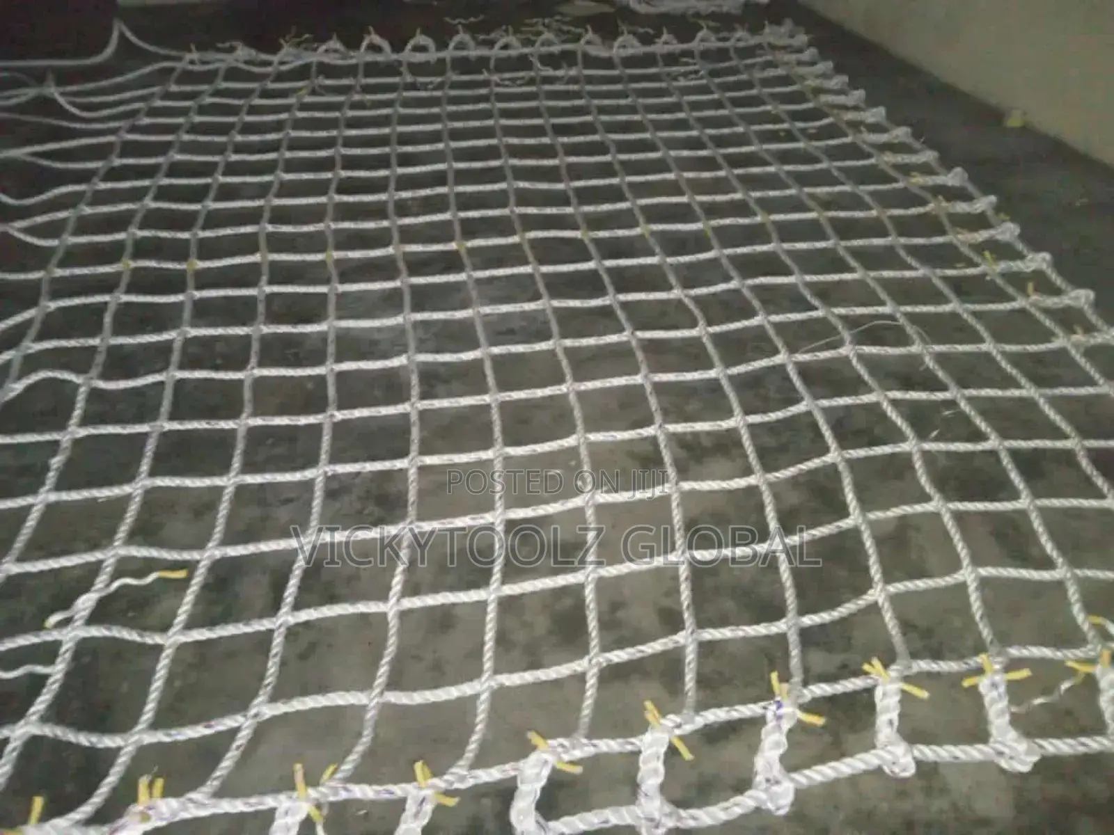 Cargo Net P.P. 3x3mtr, 200mm/Mesh Rim Rope 24mm