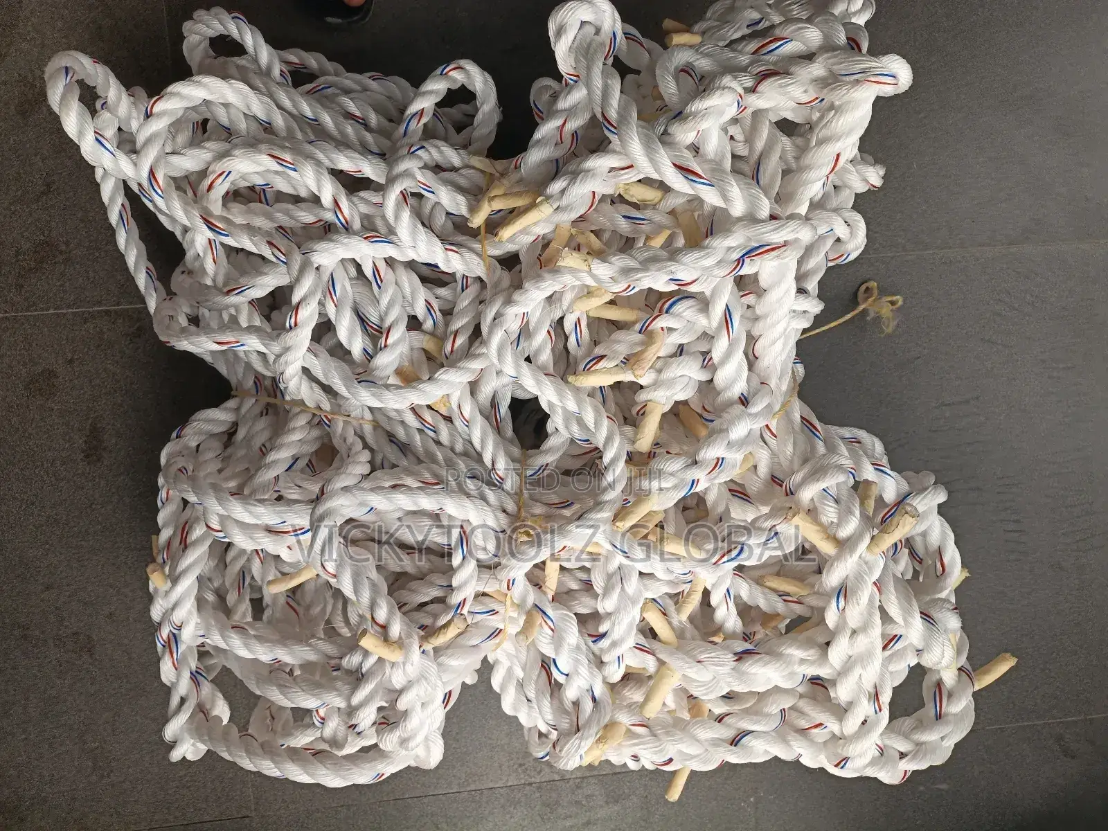 Cargo Net P.P. 3x3mtr, 200mm/Mesh Rim Rope 24mm