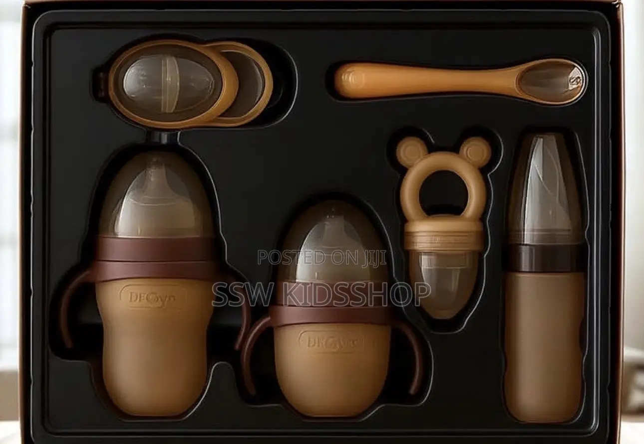 Dr Gym Silicone Feeding Bottle Set