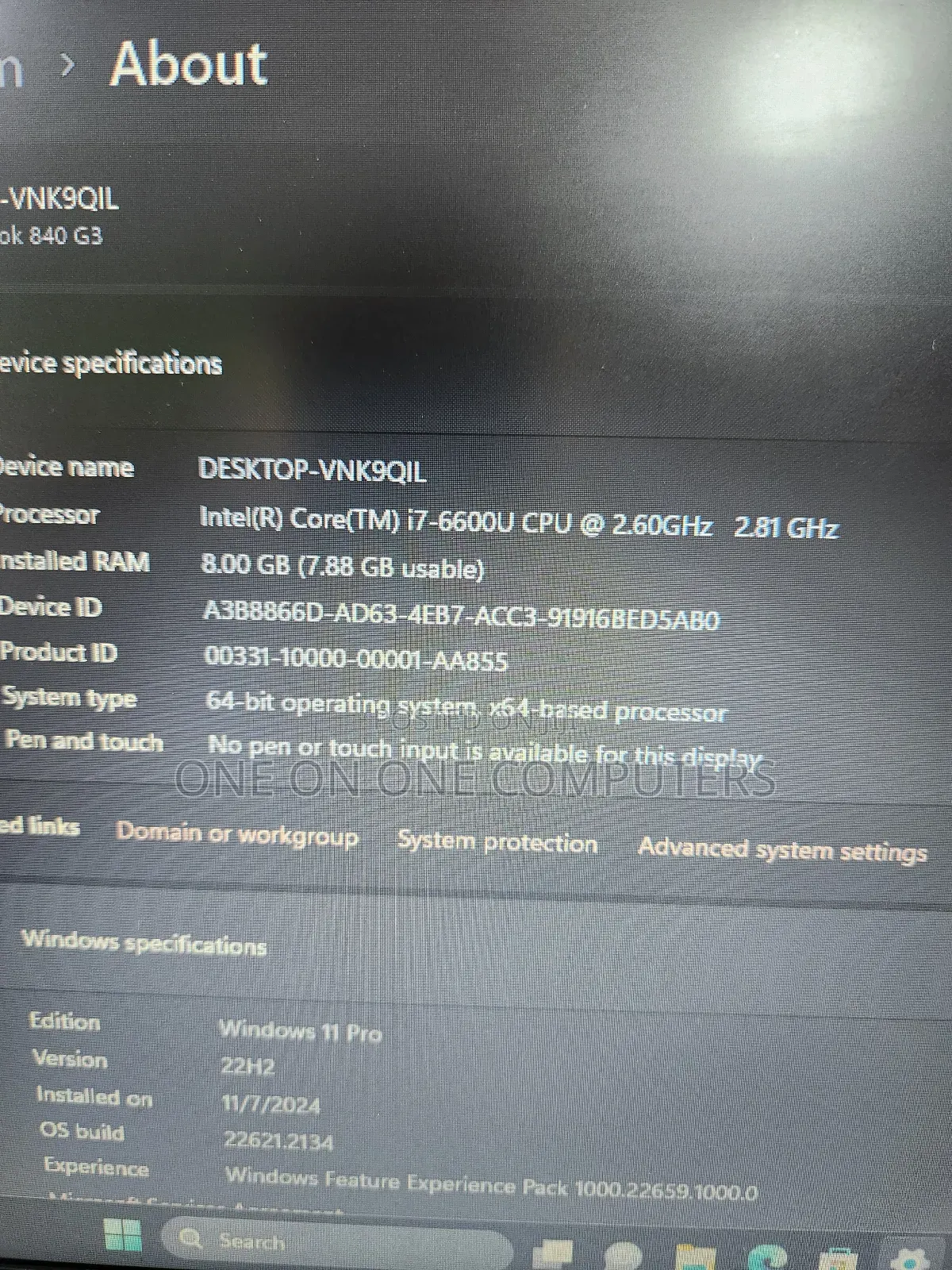 Laptop HP EliteBook 840 G3 8GB Intel Core I7 SSD 256GB