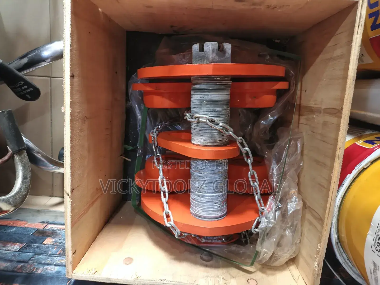 Toyo Geared Trolley With Chain 10ton X 3meters