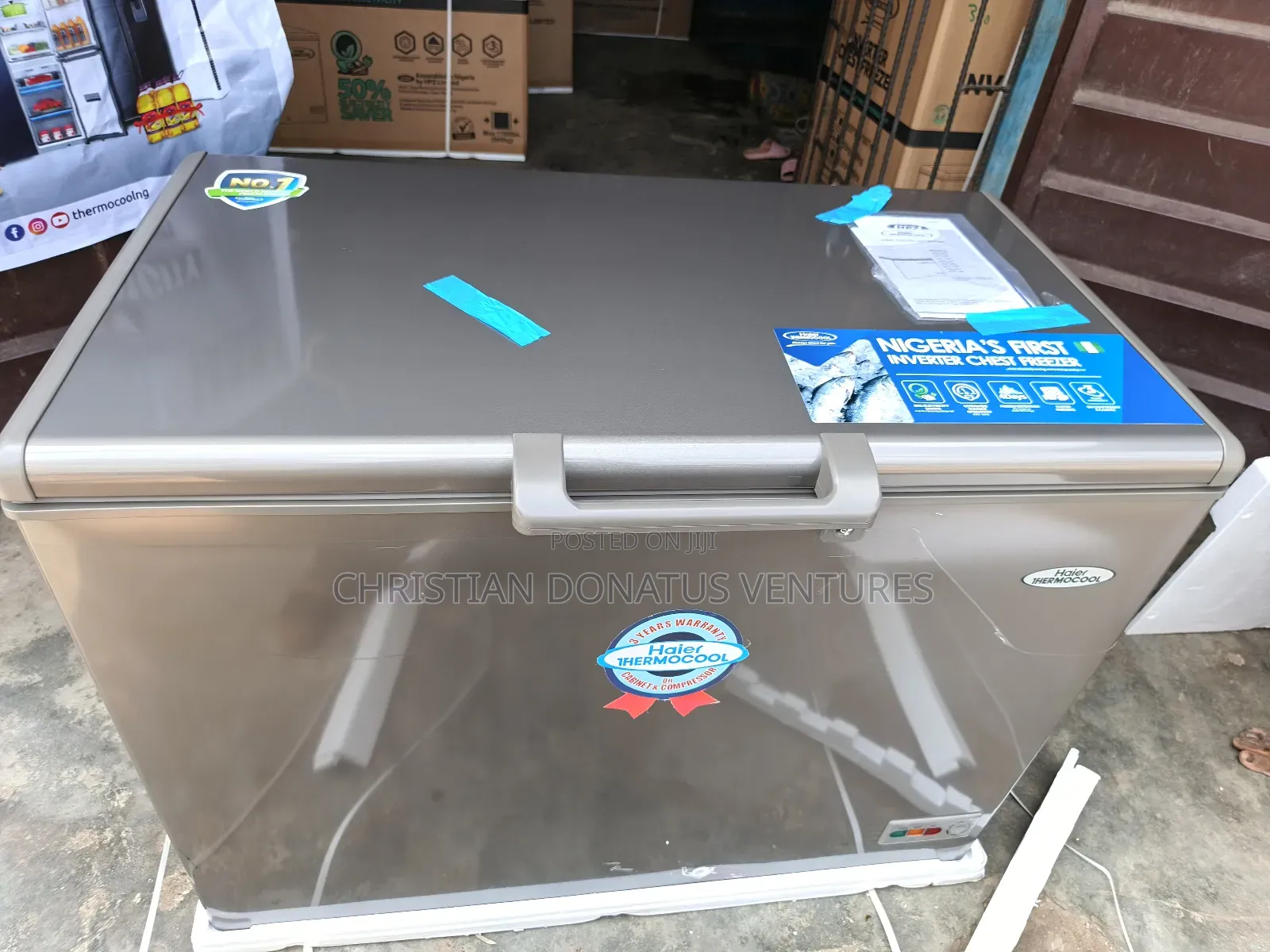 Thermocool 319silver Chest Freezer
