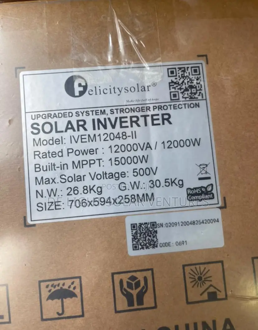 12kva 48v Upgraded System, Stronger Protection Solar Inverter Hybrid
