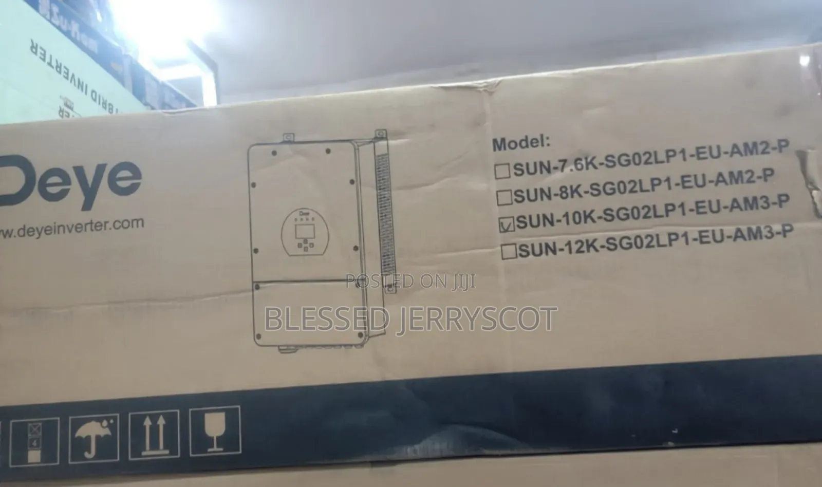 Deye Sun-10k-sg02lp1-eu Am2p Hybrid Solar Inverters Available In Stock