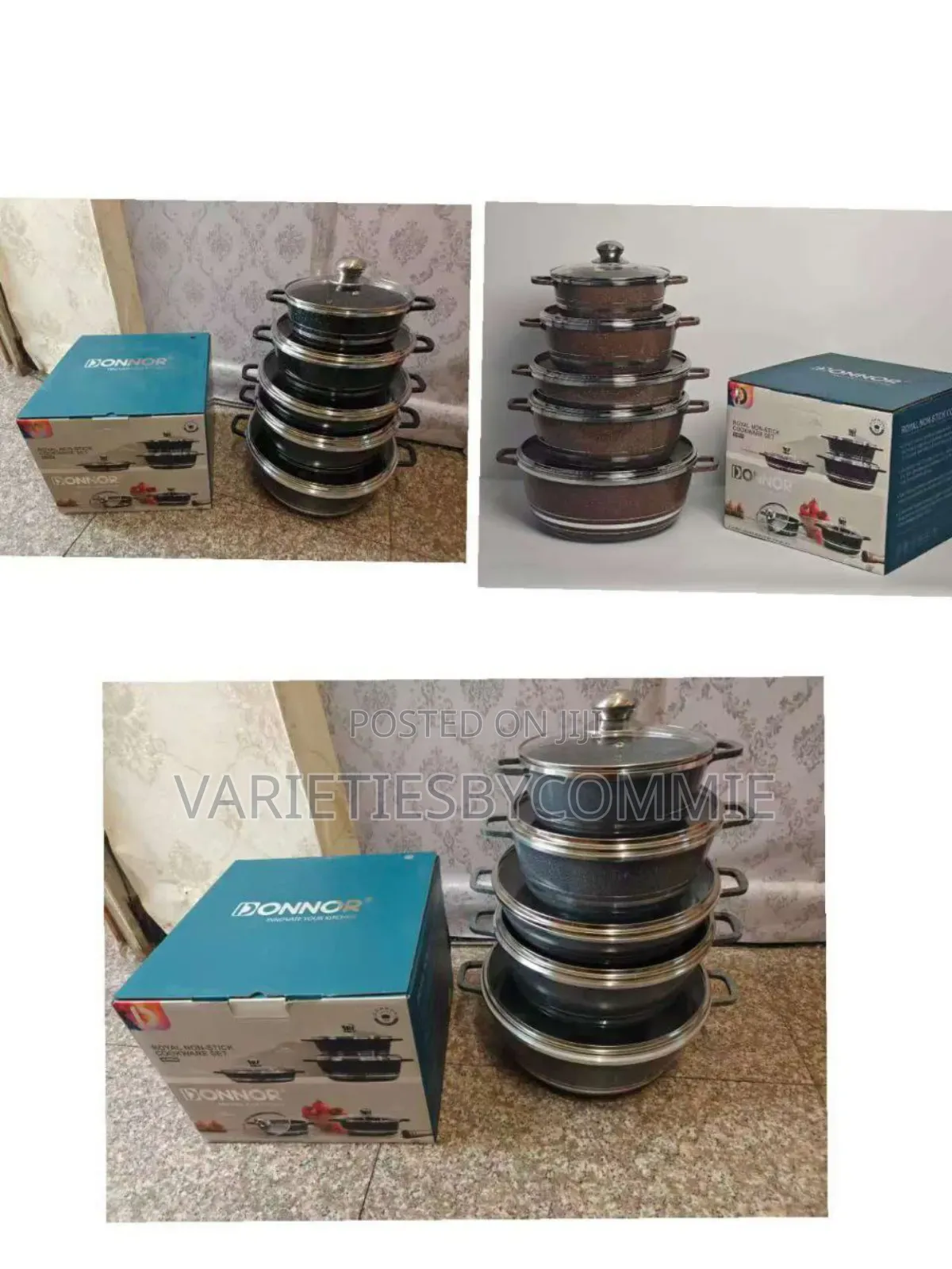 Dn-Dy Donnor 10pcs Set of Royal Non-Stick Cookware