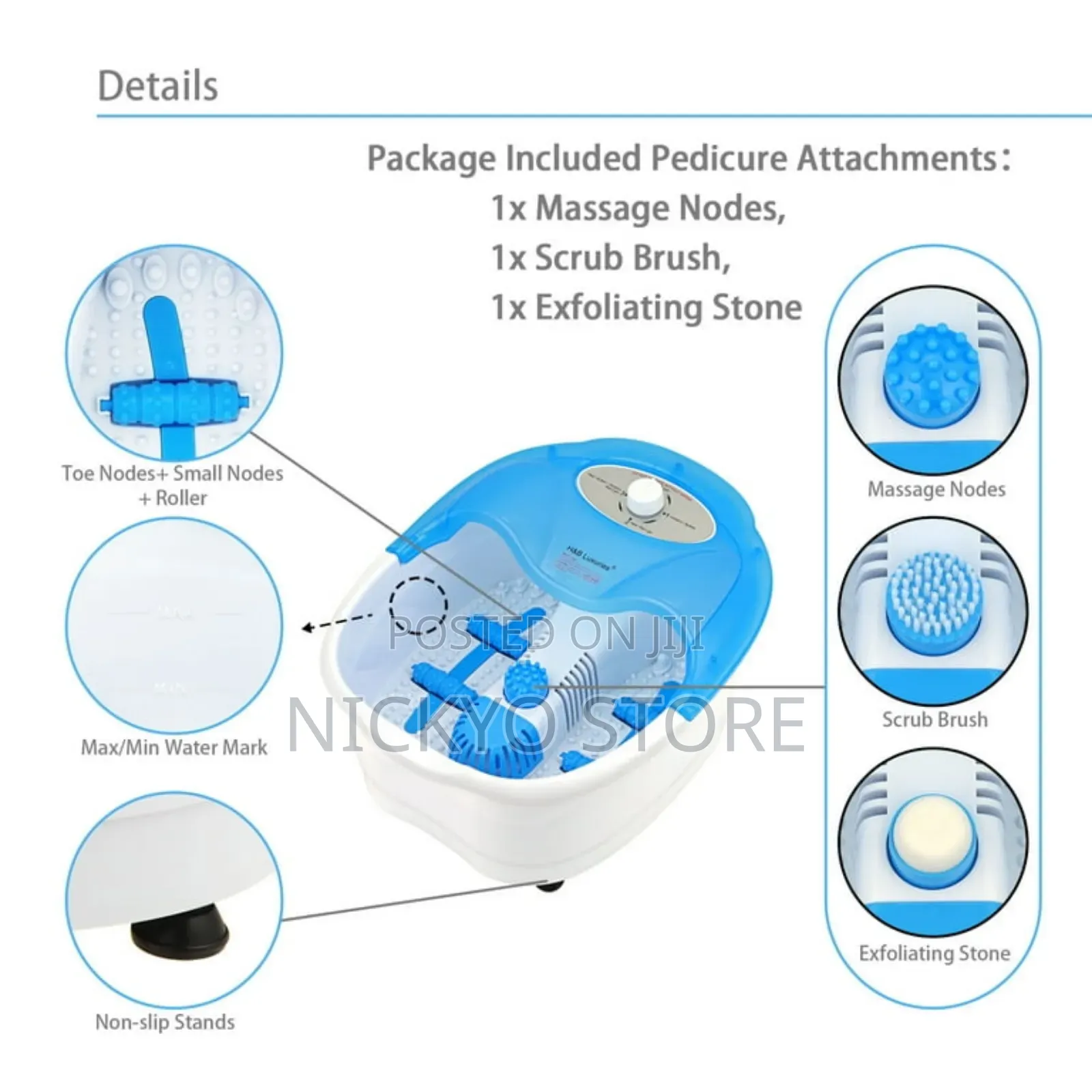 Heated Foot Bath Massager
