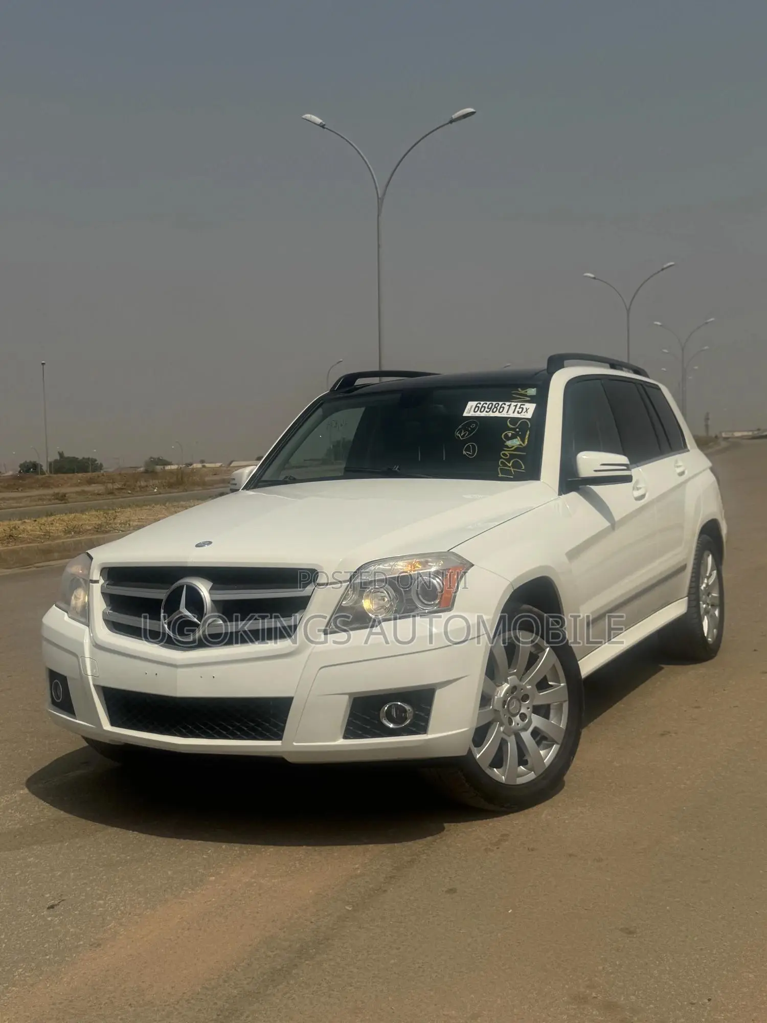 Mercedes-Benz GLK-Class 350 4MATIC 2012 White