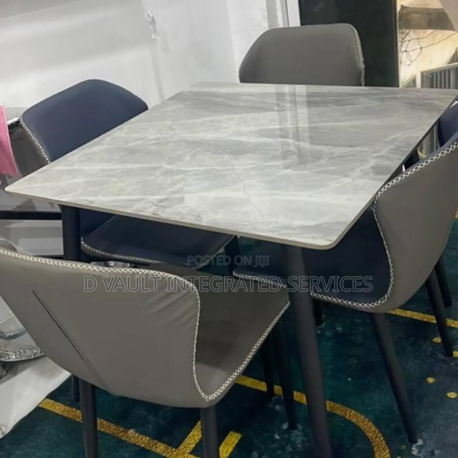 4 Seater Marble Dining