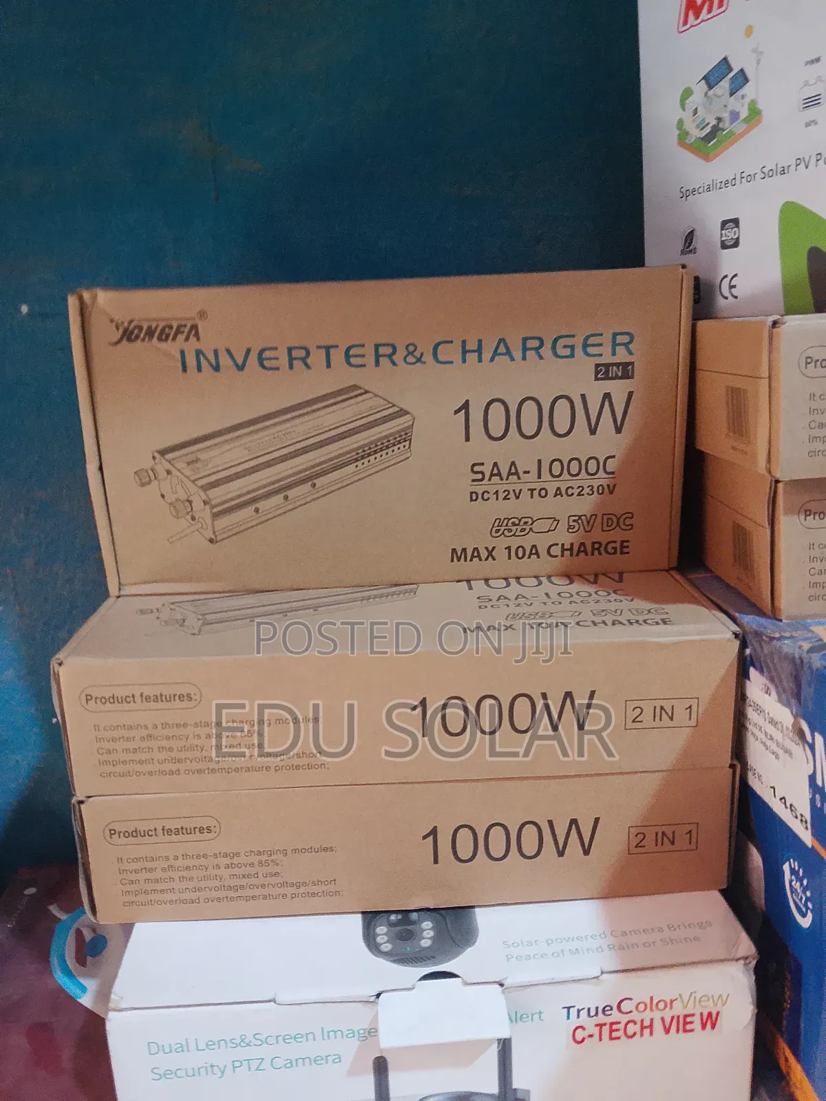 Solar Charger Controller and Inverter