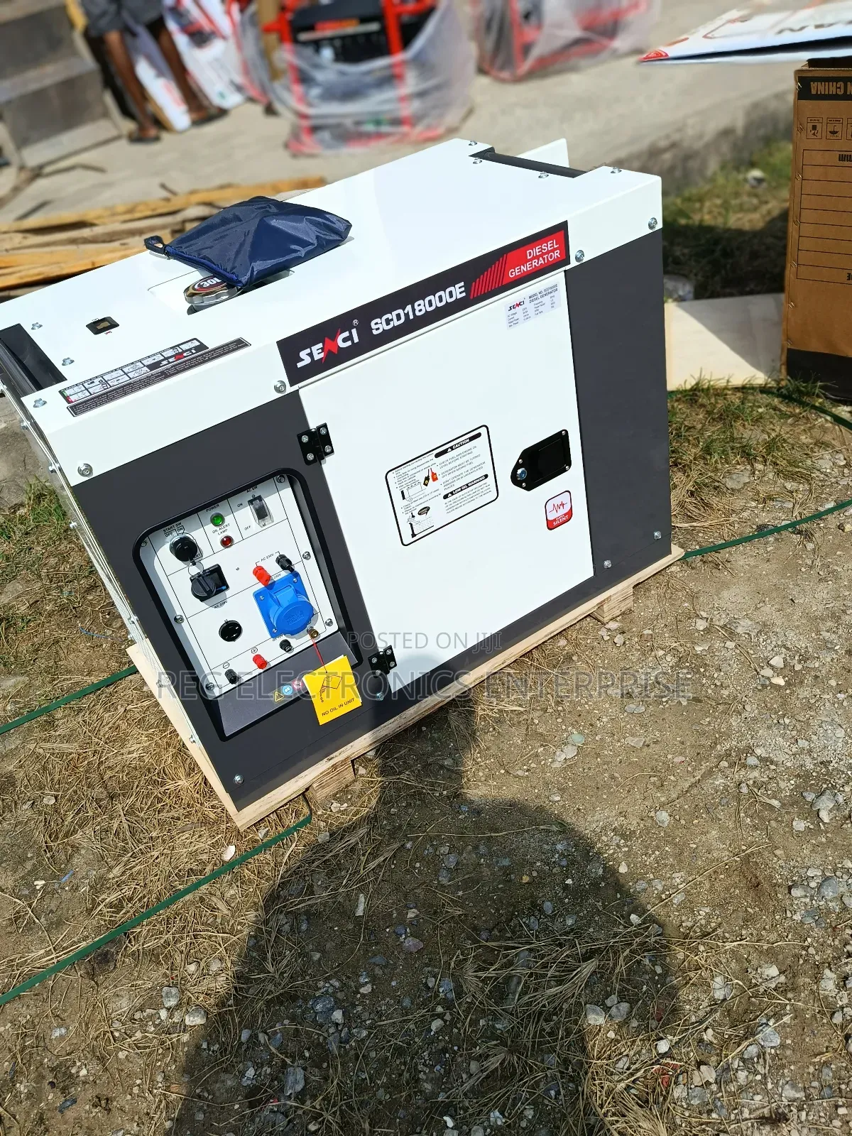 Soundproof 12kva Senci Diesel Generator