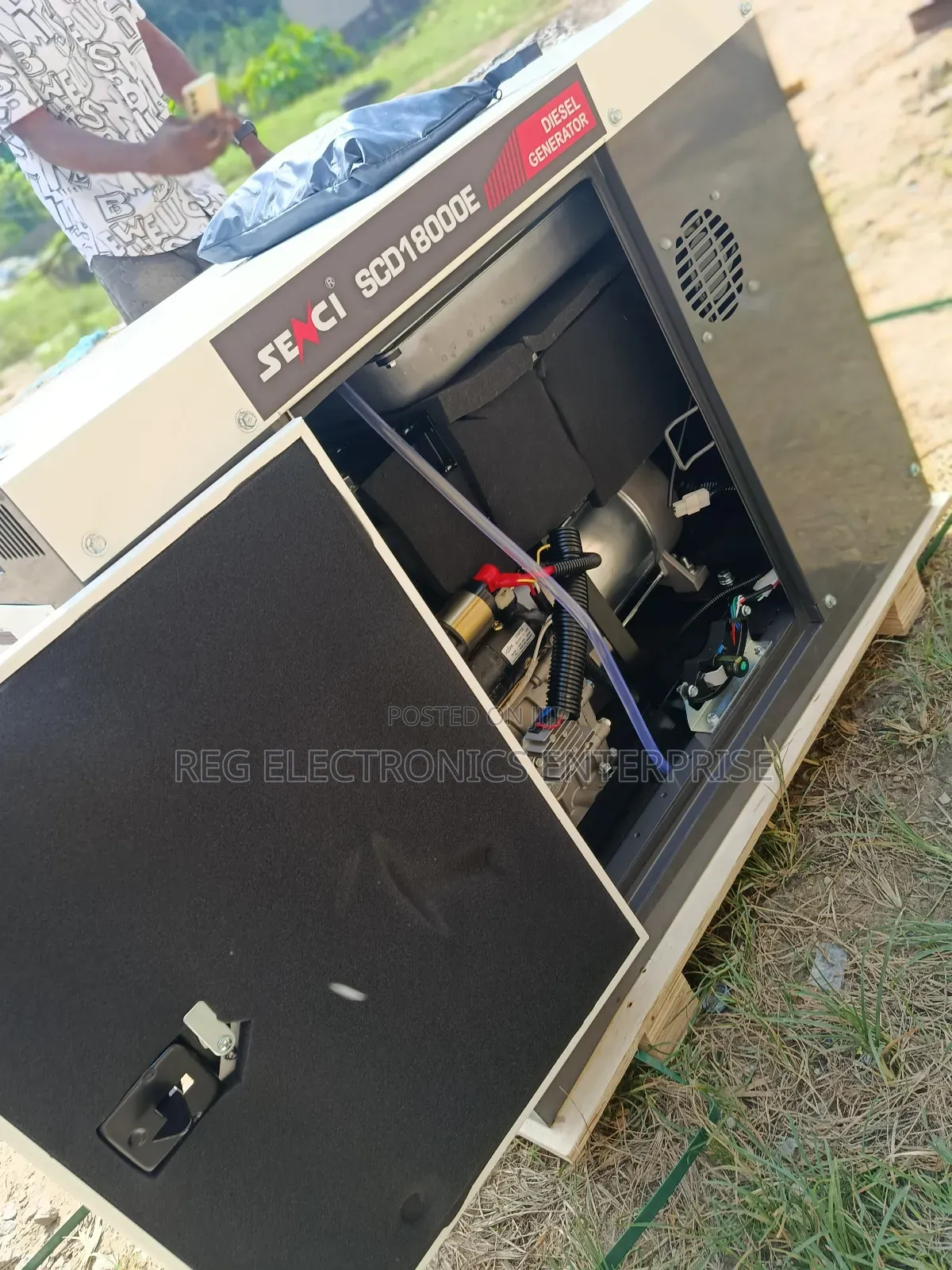 Soundproof 12kva Senci Diesel Generator