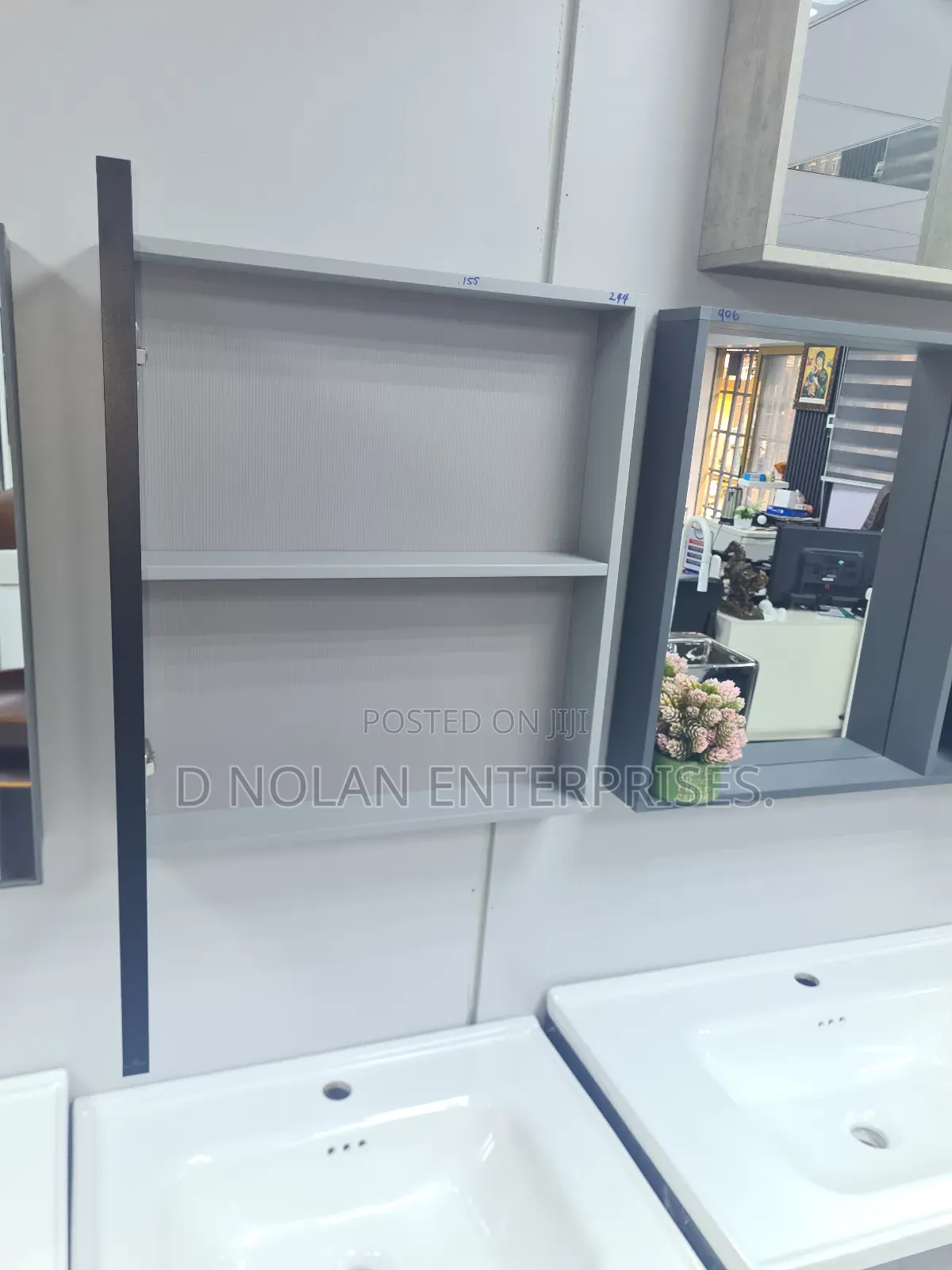 60cm Standing Cabinets Mirror
