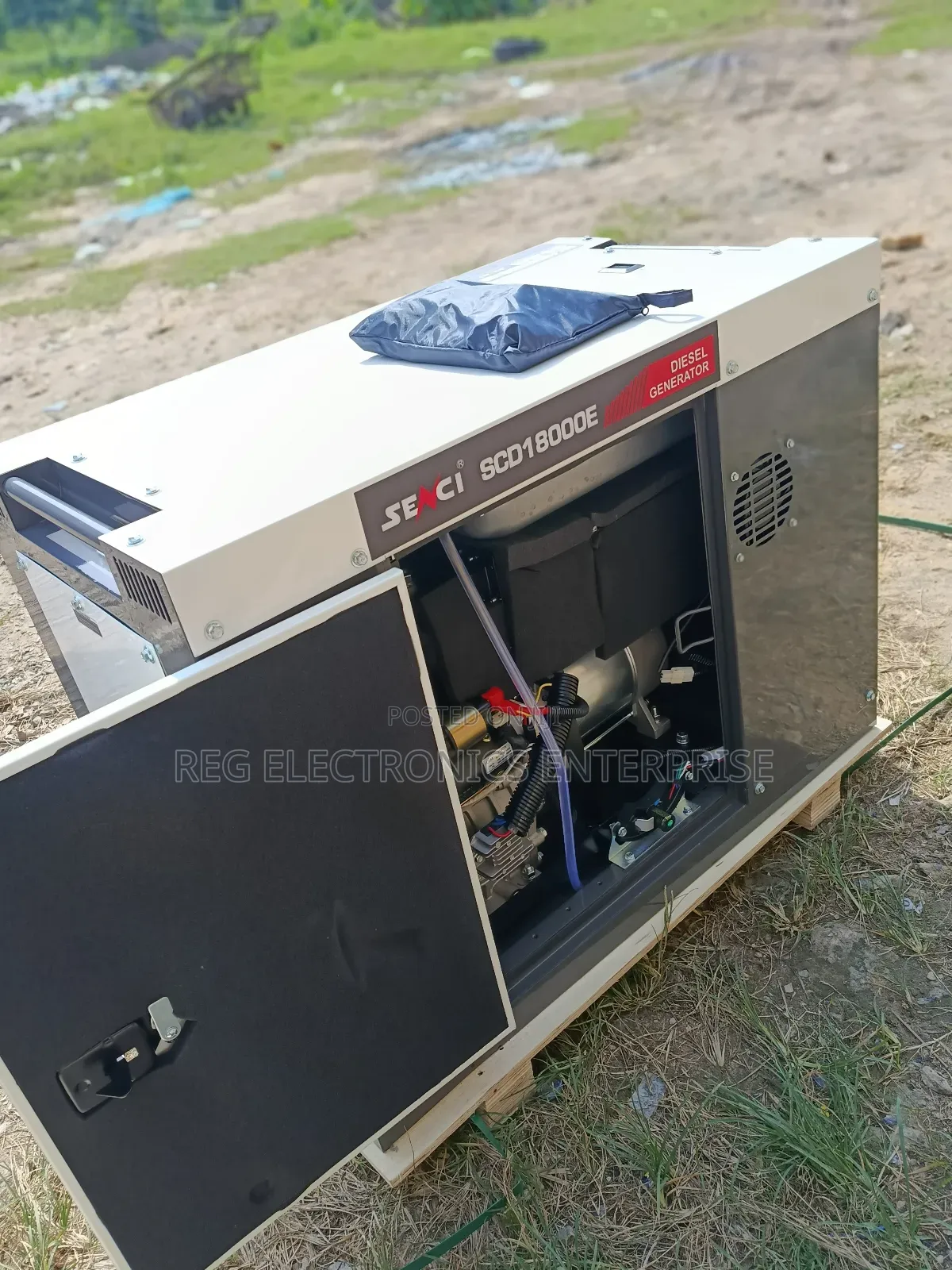 Brand New 12kva Senci Soundproof Copper Generator