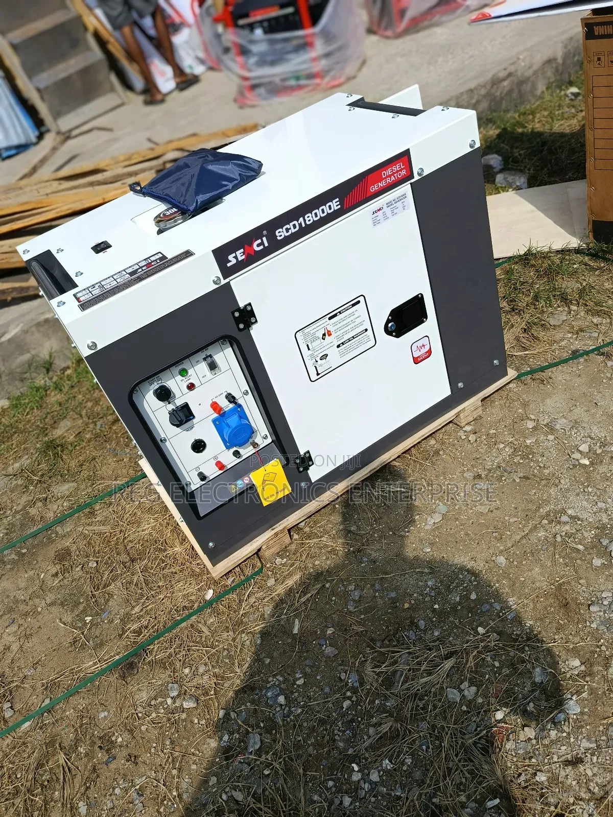 Brand New 12kva Senci Soundproof Copper Generator