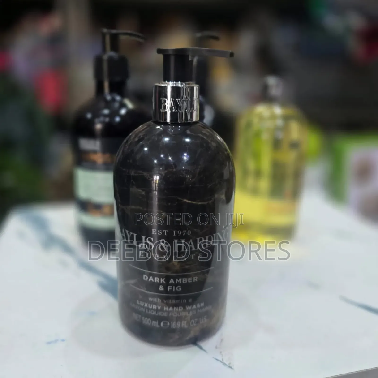 Baylis Harding Luxury Hand Wash Dark Amber Fig 500ml