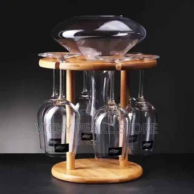 Wooden Wine Bottle Rack