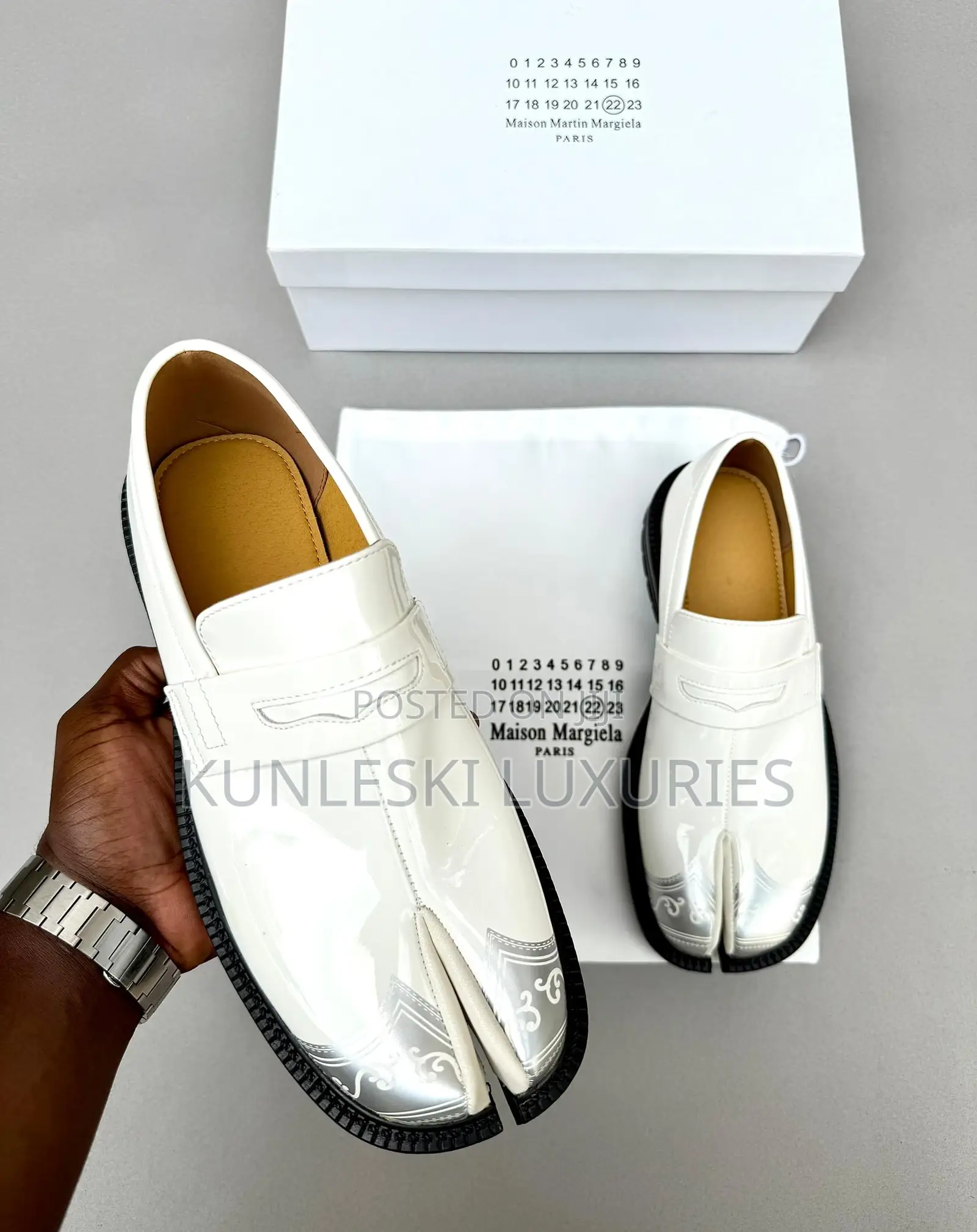 Original Chunky Split Toes Tabi Loafers Shoes Collections
