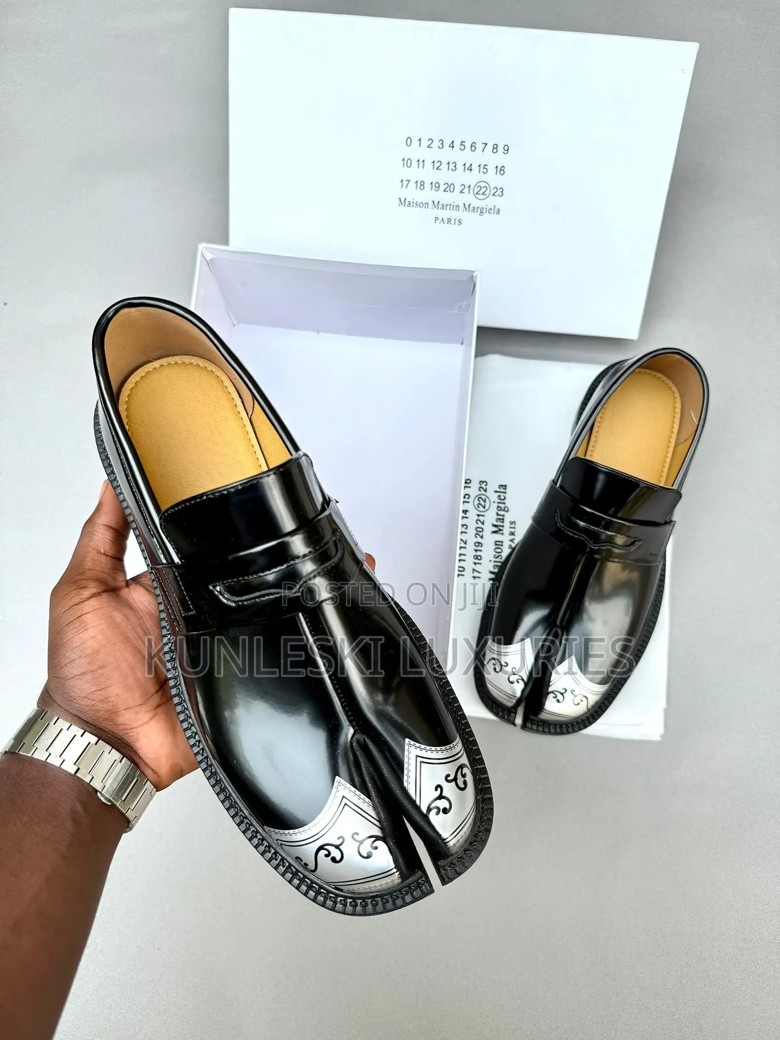 Original Chunky Split Toes Tabi Loafers Shoes Collections