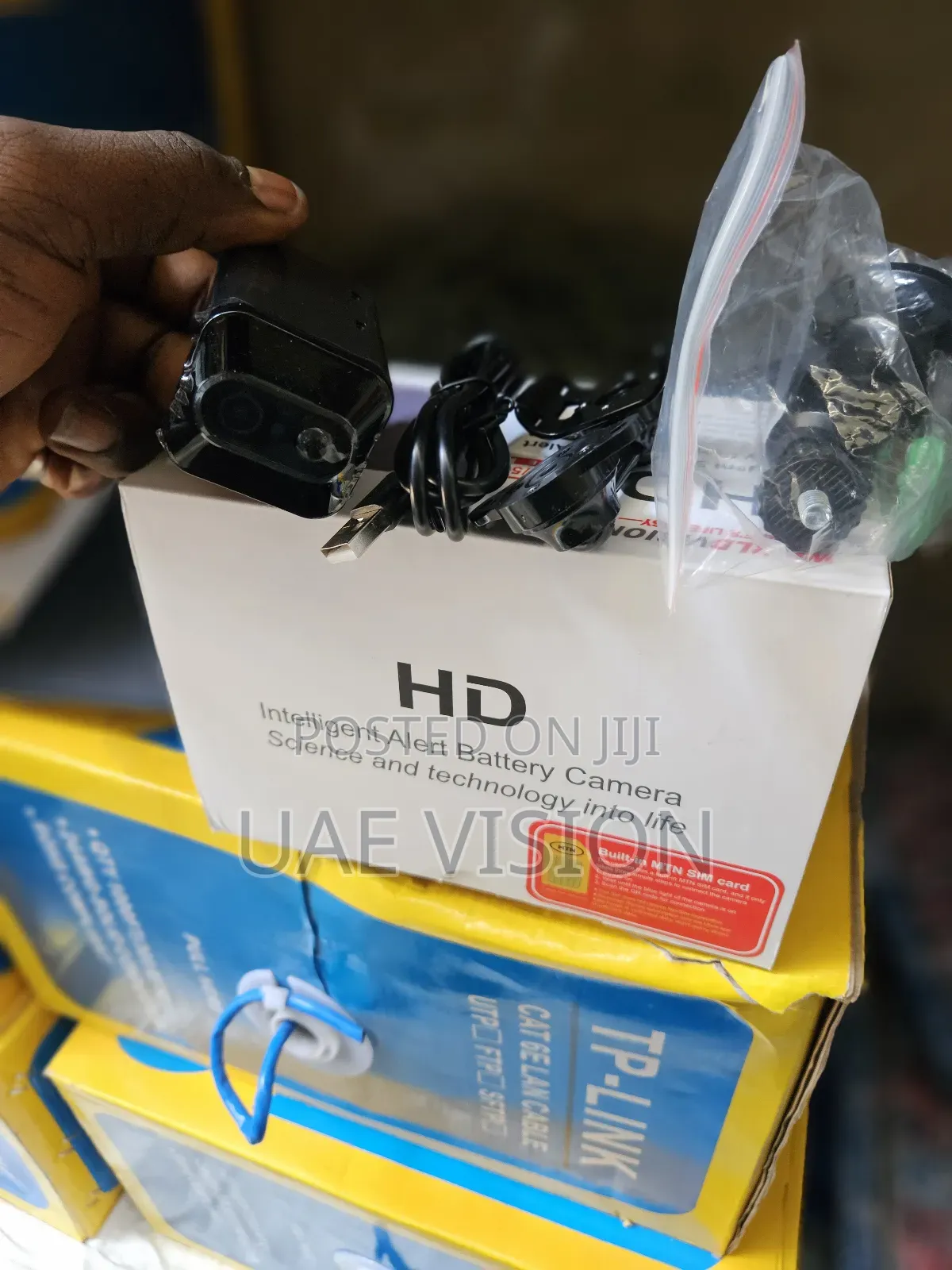 Spy Solar Camera Ubox With Sim Card Hd High Quality