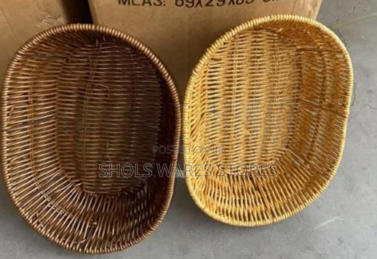Rattan Woven Multipurpose Storage Baskets E.G Bread