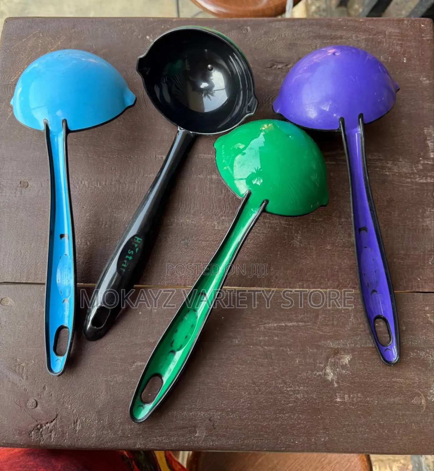 Thickened Rubber Big Scooping Spoon (One Dozen)